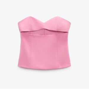NWT ZARA Strapless top
